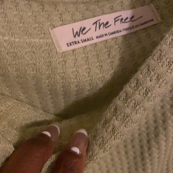 Free People t shirt dress/lomg sweater - Picture 2 of 2